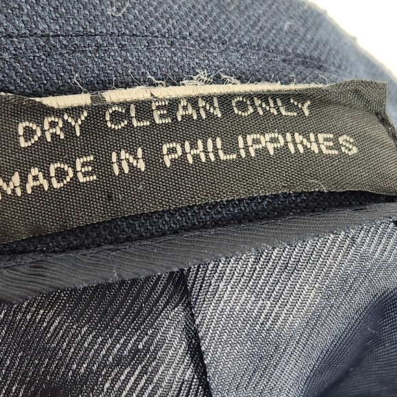 Bert Pulitzer Supra Shark Black Wool Blend Suit Jacket 48 Regular Gary TR Portly - Picture 9 of 11